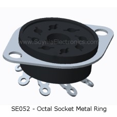 SE052 Octal Socket Metal Ring